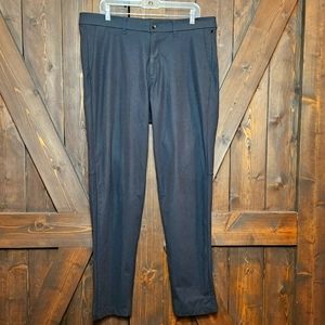 Lululemon Commission Pant Slim *Warpstreme 34" Black Mens Size 36